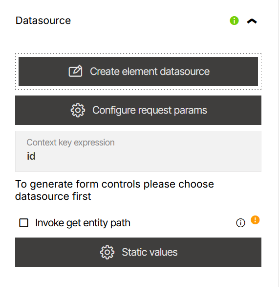 Data source