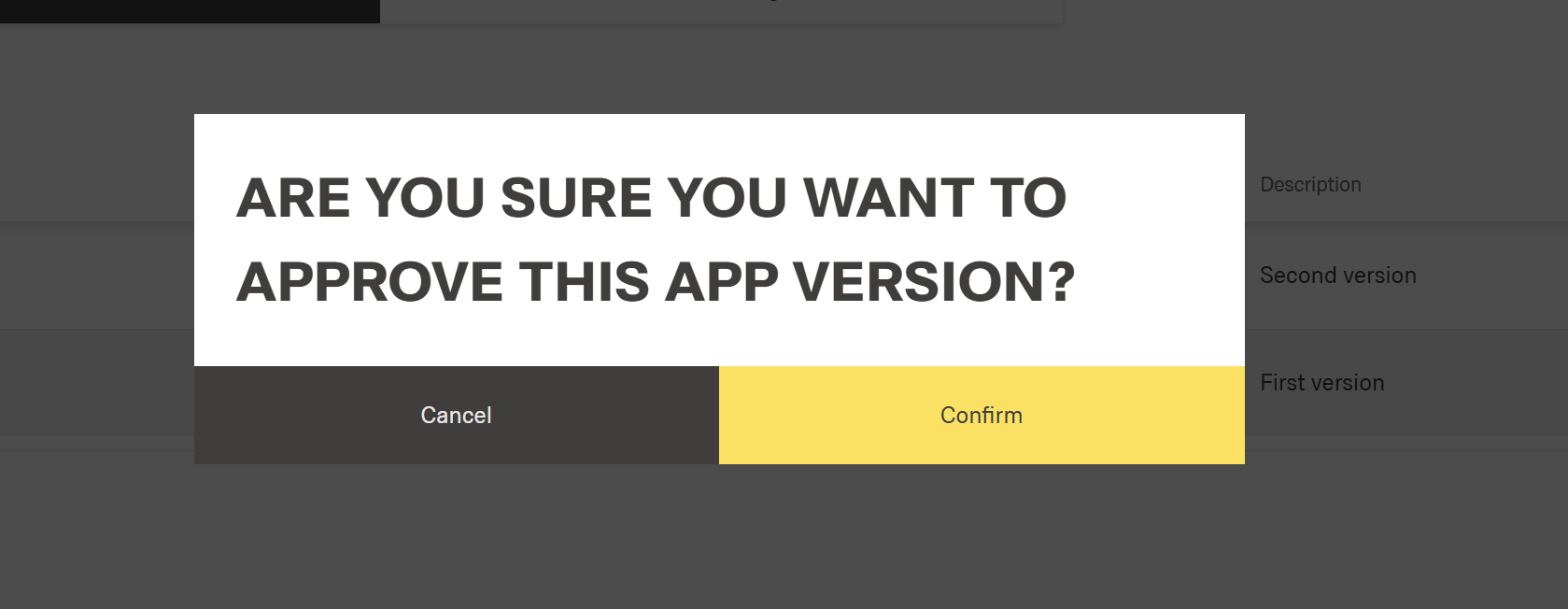 Approve Release Candidate 2
