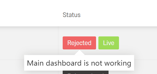 Reject Release Candidate 5