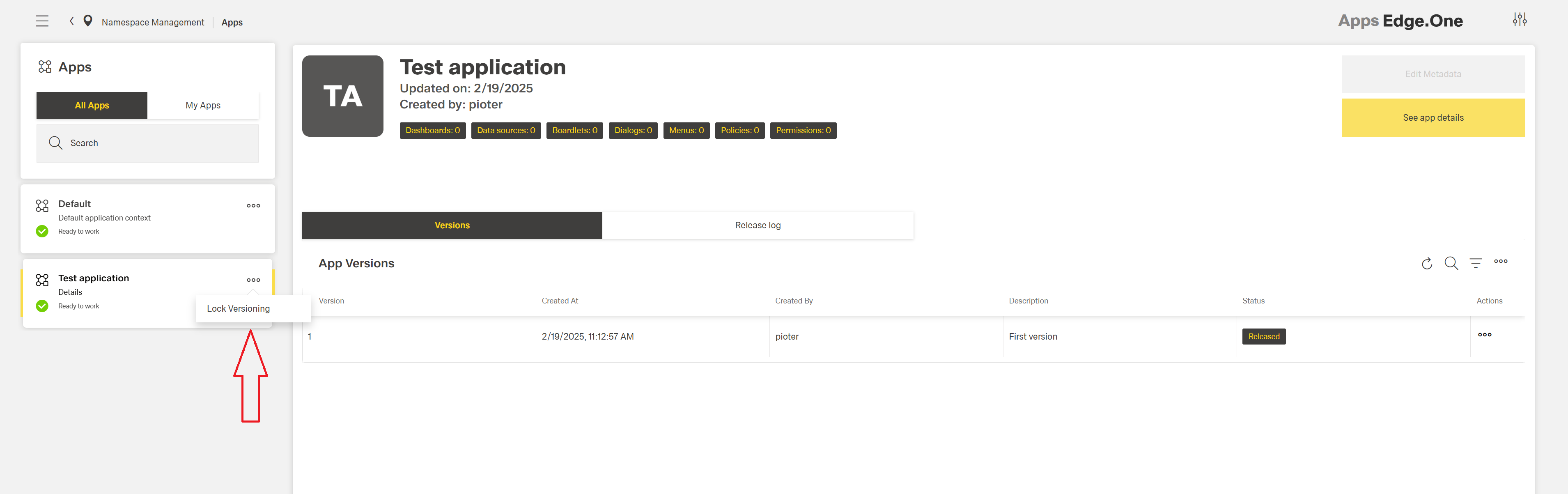 Submit Release Candidate 6
