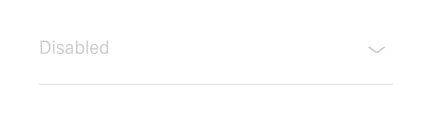 Disabled Accordion Item