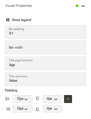Visual Properties tab