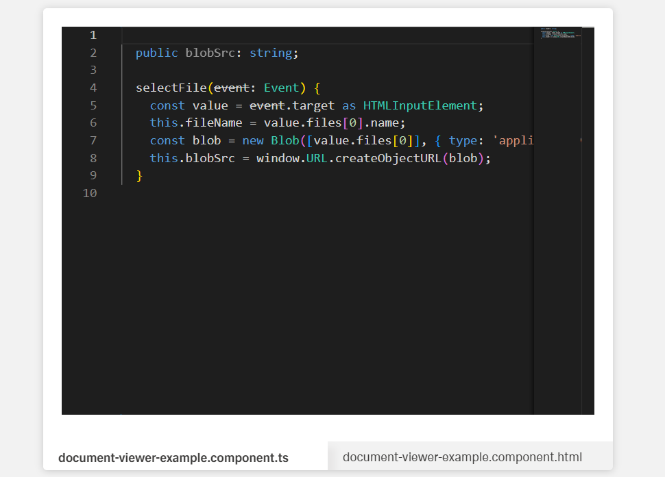 Example Document Viewer
