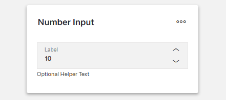 Example Number Input