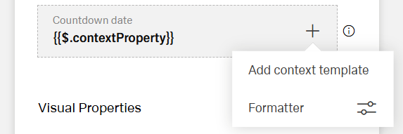 Dropdown to format date source