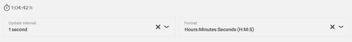 Format hours with minutes and seconds
