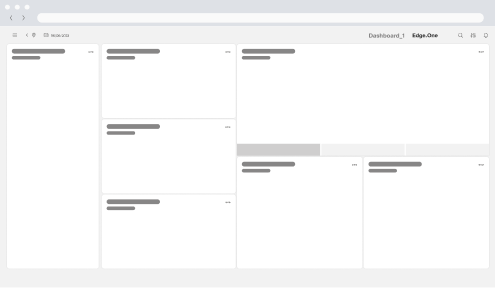 Scematic of home dashboard