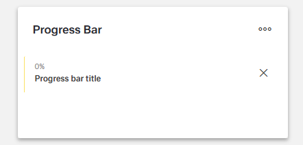 Example Progress Bar