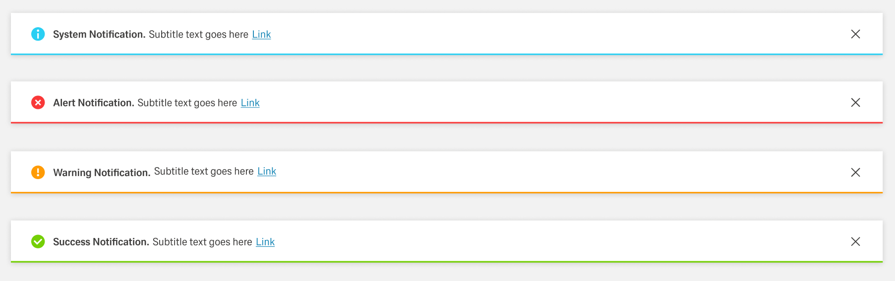 Types of inline navigation