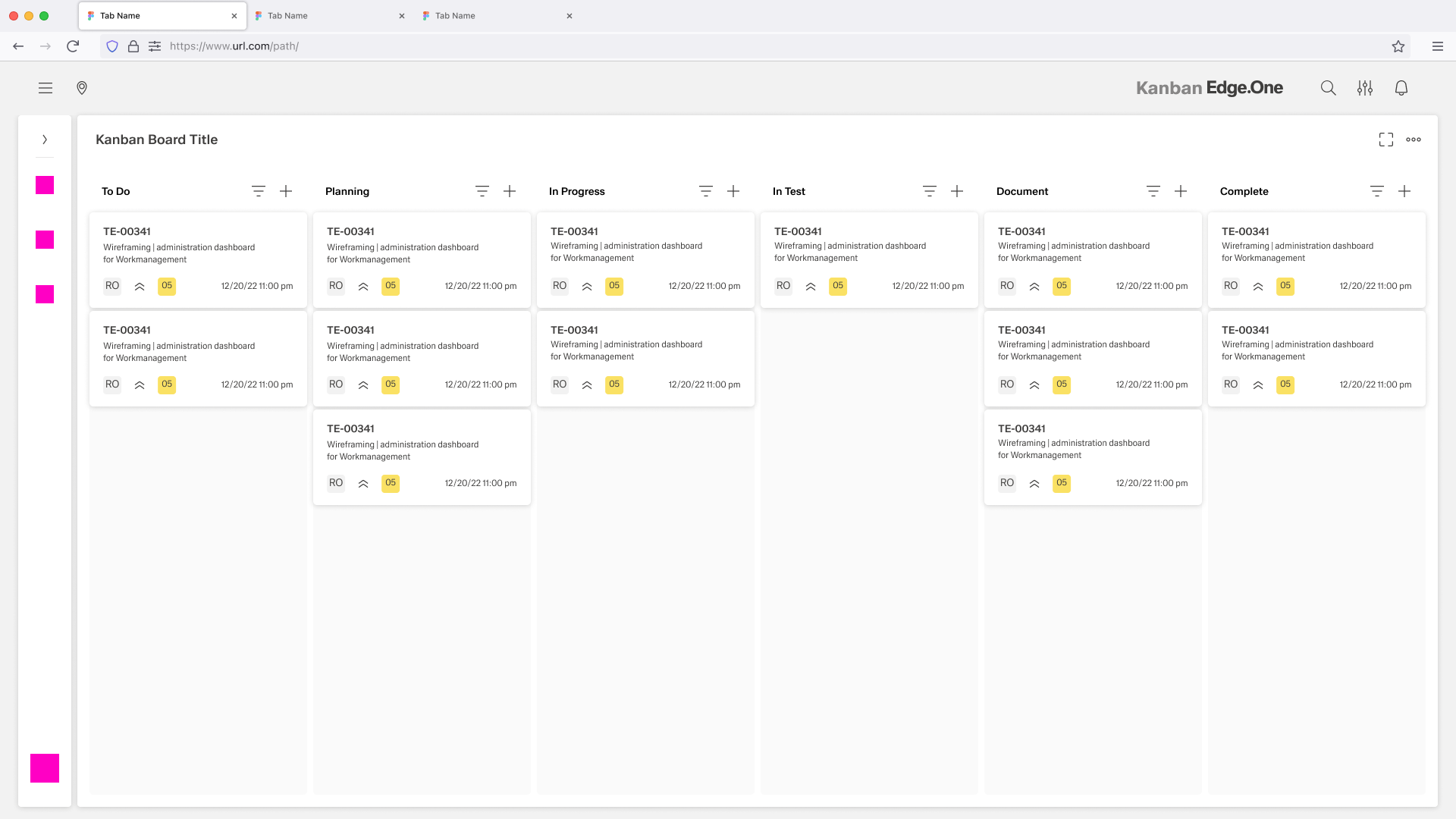 Example Kanban Board