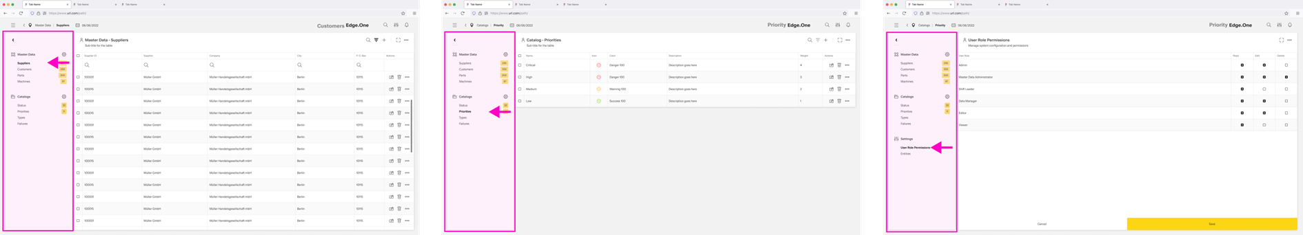 Navigation Boardlet Behavior